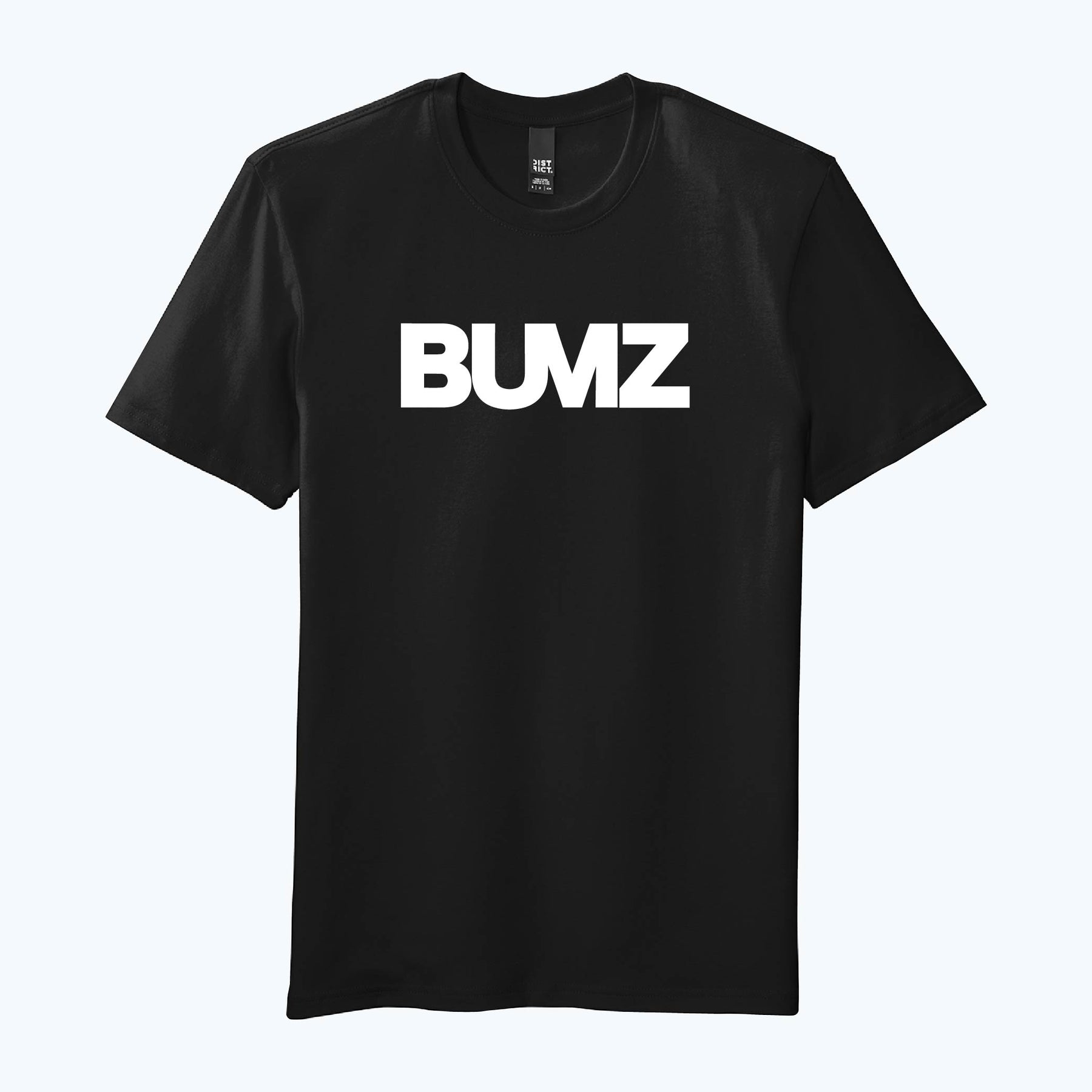 Black/White Full Bold Bumz Tee