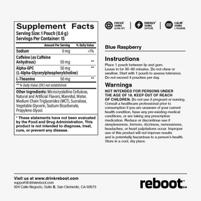 Brainberry Energy Pouches